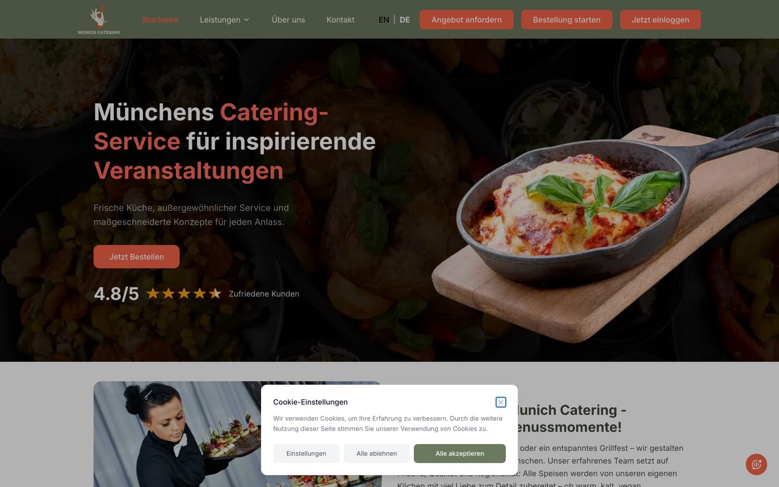 Munich Catering live preview