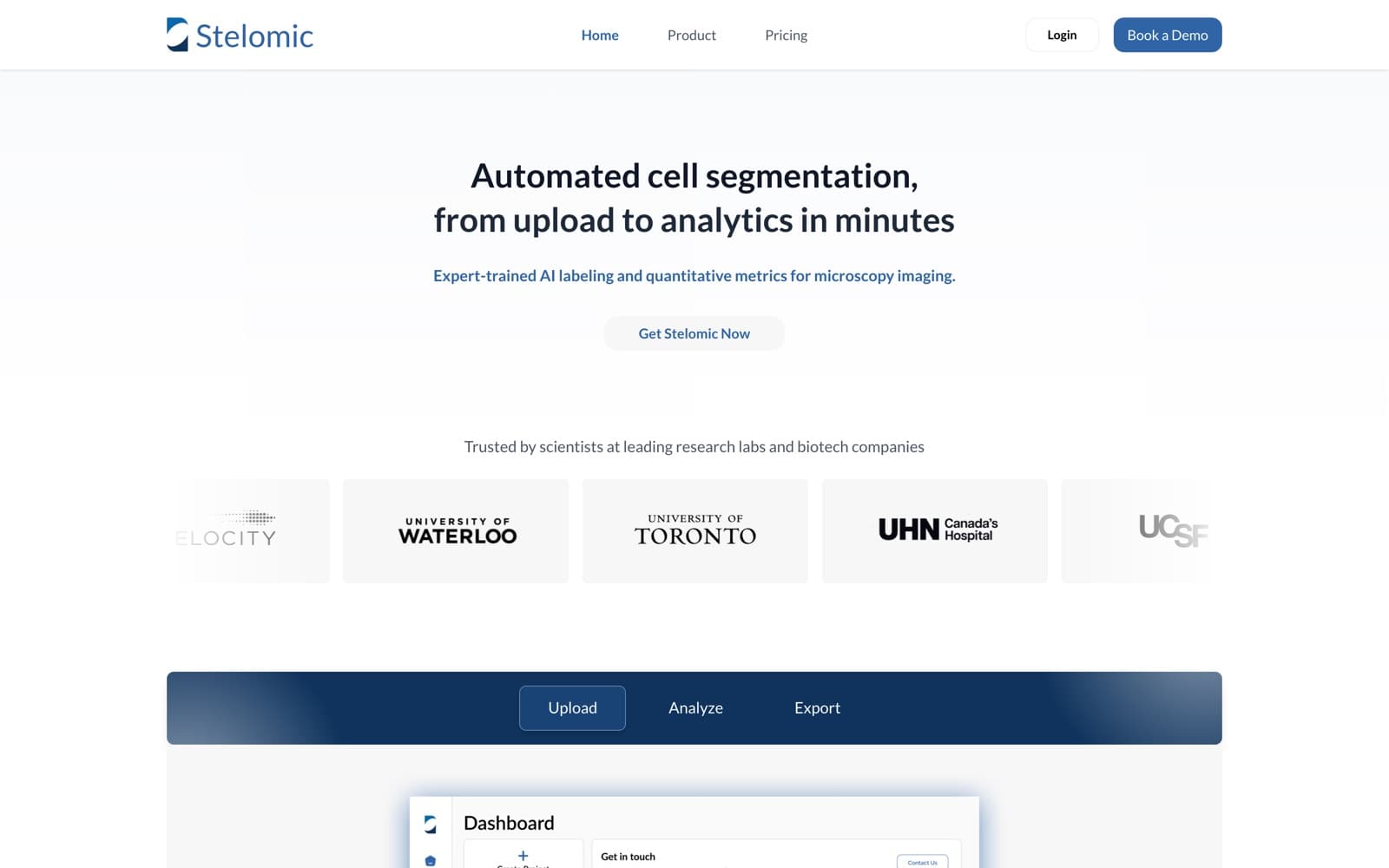 Stelomic live preview